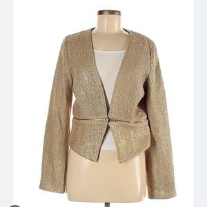 Gold blazer